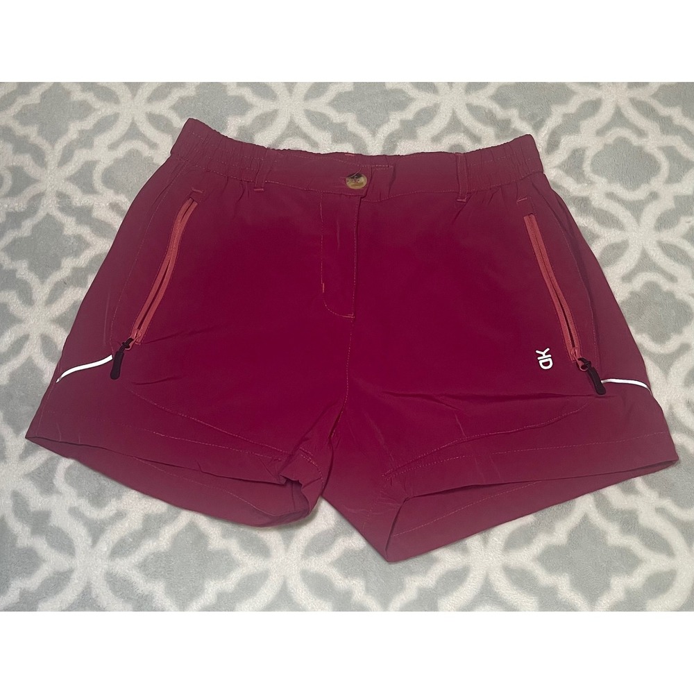 Little Donkey Andy Womens Hiking Shorts Berry Pink Stretch Quick Dry Size Medium
